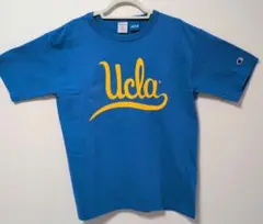 未使用☆UCLA Champion Tシャツ 青　L　madeinUSA
