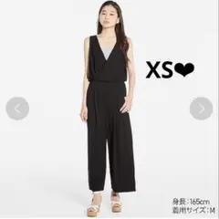 ユニクロ　カシュクールオールインワン