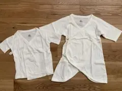 petit bateau プチバトー 短肌着&コンビ肌着セット