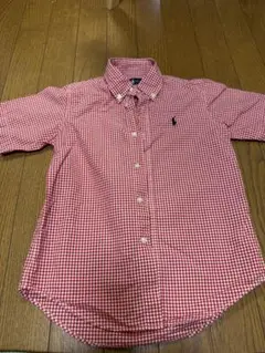 Ralph Lauren 半袖チェックシャツ 120