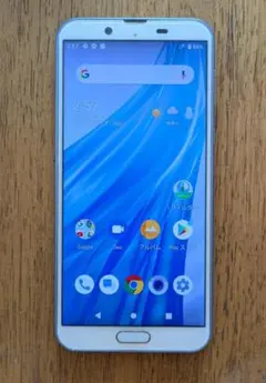 特価！中古 SIMフリー SHARP AQUOS sense2 ブルー
