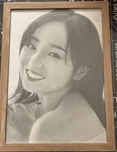 今泉佑唯 鉛筆画 欅坂46 生写真
