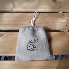中川政七商店 鳥獣戯画うさぎ小物入れ