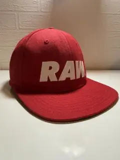 G-STAR RAW キャップ　スナップバック　ワンサイズ　赤