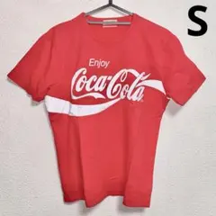 コカ・コーラ(R) 80s ロゴ Tシャツ 赤 2015年製 Sサイズ