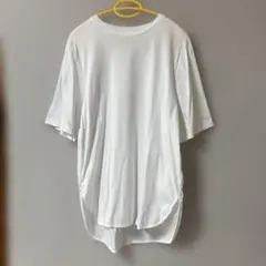 未使用 OPAQUE.CLIP 白Tシャツ オーバーサイズ 体型カバー
