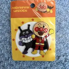 アンパンマン バイキンマン ワッペン