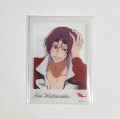 【匿名配送】Free! 松岡凛 チェキ風クリアカード ノーマル ③