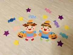 ハロウィンの壁面飾り②