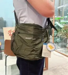 mont-bell オリーブグリーン ショルダーバッグ
