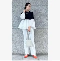 ユナイテッドアローズ LUXURY フリル コンビニット