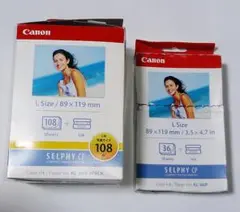 未使用　canon キャノン SELPHY　CPシリーズ Ｌ判 　144枚