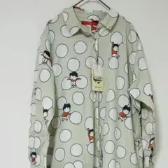 新品タグ付き✨グラニフ　ヨシタケシンスケ　シャツワンピース　もしものせかい