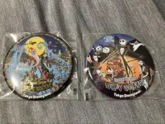 ディズニーリゾート　缶バッジ　ホーンテッドマンション　ナイトメア　ゼロ