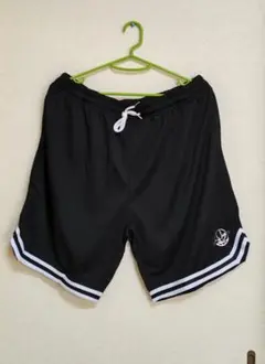 メンズ　バスケットショートパンツ　ブラック　XL(JP-XXXL)サイズ