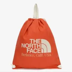 THE NORTH FACE ドローストリングバッグ オレンジ