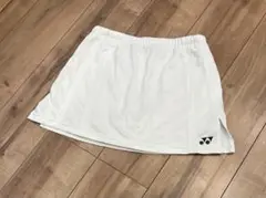 ヨネックス　テニススコート　ホワイトsize L
