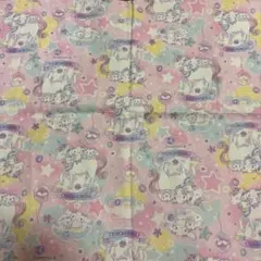 シナモン　サンリオ　はぎれ　生地　おまけ付き