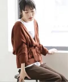 ローリーズファーム カシュクール カーディガン