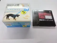 未使用未開封★MD 80分5枚+1枚セット★ 録音用ミニディスク