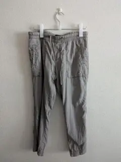 GAP　クロップドパンツ　グレー　日本w72