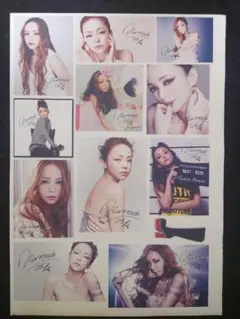 安室奈美恵 マグネット式ポスター A4 ポストカード付き