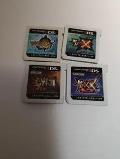 3DS　モンハンシリーズ４点セット　モンスターハンターダブルクロス　モンスター