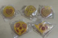 セーラームーン ムーンパワークリップ 全5種コンプ