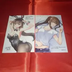島崎奈々@お仕事募集中 TSUTAYA　イラストカード