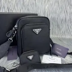 【極美品/譲渡】PRADA メンズ メッセンジャーバッグ カメラバッグ