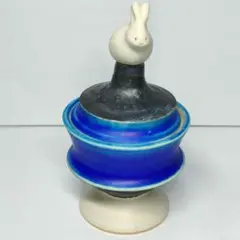 足田メロウ 陶小物入れ リス