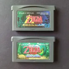 【ソフト単品】ゼルダの伝説　神々のトライフォース＆4つの剣・ふしぎのぼうし　2本