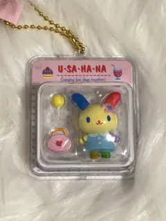 サンリオキャラクターズ ミニチュアパッケージチャーム　ウサハナ
