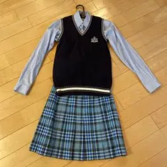 お値下げ ポンポネットジュニアLサイズ ベストu0026スカートセット