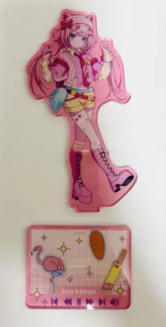 周央サンゴ　アクスタ　デコラ