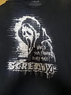 スクリーム Scream Tシャツ ブラック　(24日まで！)