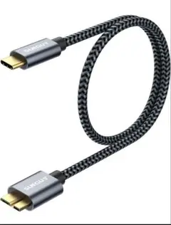 SUNGUY USB C to Micro B 3.1 ケーブル 0.5M