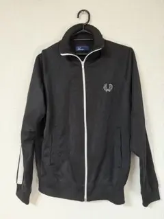 FRED PERRY ブラック トラックジャケット