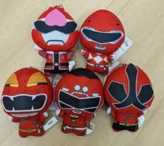 スーパー戦隊シリーズ ちびぐるみ ぬいぐるみ 祝50周年 全5種セット