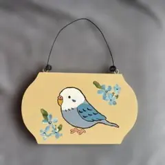 インコのプレート