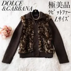 極美品✨希少 ドルチェu0026ガッバーナ ファーニット コレクション 茶 L