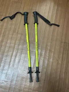 mont-bell トレッキングポール イエロー　モンベル　キッズ　美品
