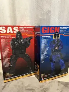 メディコムトイ　SAS イギリス特殊部隊　GIGN  フランス特殊部隊　新品 有名ブランド メディコムトイ Amazon.co.jp: SAS GIGN イギリス