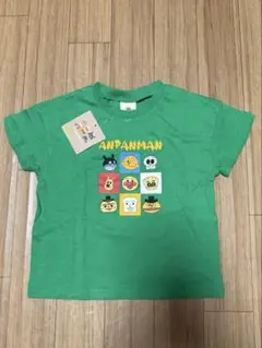 アンパンマン Tシャツ 100cm グリーン