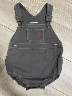 Polo グレー オーバーオール　ロンパース　70