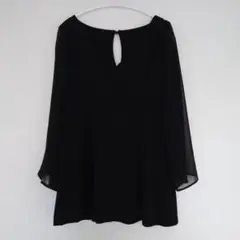 ユナイテッドアローズ 新品未使用 ブラックシフォンブラウス