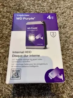 即日配送 新品未使用品WD Purple 4TB HDD WD43PURZ