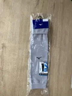 【新品】Mizuno サッカー カーフソックス フリーサイズ グレー