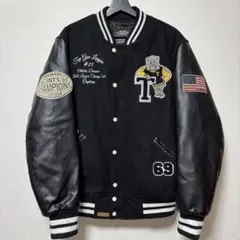 Top Gun スタジャン ブラック Lサイズ ボンバージャケット ワイルドキャッツ バーシティ アウター