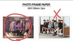 血汗涙　BTS WINGS concept photo book フォトカード